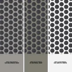 Shadow Mountain Gray 11.375 in. x 12.25 in. Penny Round Matte Porcelain Wall and Floor Mosaic Tile (0.967 sq. ft./Each) by Jeffrey Court -The Elite Tile Sales Store dark gray jeffrey court mosaic tile 97934 1d 1000