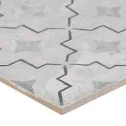 Patras Deco Como 7.87 in. x 7.87 in. Matte Porcelain Floor and Wall Tile (10.76 sq. ft./Case) by Ivy Hill Tile -The Elite Tile Sales Store deco como ivy hill tile porcelain tile ext3rd106393 44 1000