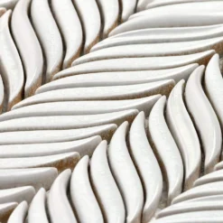 Delphi Alula Glacier White 10 in. x 12 in. Glazed Ceramic Mosaic Tile (0.85 sq. ft./Sheet) by Ivy Hill Tile 12 Delphi Alula Glacier White 10 in. x 12 in. Glazed Ceramic Mosaic Tile (0.85 sq. ft./Sheet) by Ivy Hill Tile -The Elite Tile Sales Store glacier white ivy hill tile ceramic tile ext3rd105795 66 1000