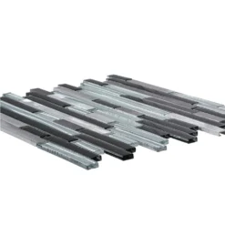 Binary Code Gray and Blue 11.625 in. x 11.625 in. Interlocking Glass and Metal Mosaic Tile (14.22 sq. ft./Case) by Jeffrey Court 8 Binary Code Gray and Blue 11.625 in. x 11.625 in. Interlocking Glass and Metal Mosaic Tile (14.22 sq. ft./Case) by Jeffrey Court -The Elite Tile Sales Store gray blue jeffrey court glass tile 99000 40 1000