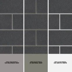 Basalt Gray 4 in. x 12 in. Honed Basalt Wall and Floor Tile (1 sq. ft./Pack) by Jeffrey Court -The Elite Tile Sales Store gray jeffrey court basalt tile 97931 1d 1000