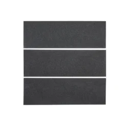 Basalt Gray 4 in. x 12 in. Honed Basalt Wall and Floor Tile (1 sq. ft./Pack) by Jeffrey Court