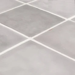 Vista Grey Zellige 4 in. x 4 in. Glossy Ceramic Wall Tile (5.4 sq. ft./Case) by Jeffrey Court -The Elite Tile Sales Store gray jeffrey court ceramic tile 95667 77 1000