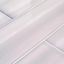 Champagne Harbor Gray 4 in. x 12 in. Glossy Ceramic Wall Tile (10.33 sq. ft./Case) by Jeffrey Court -The Elite Tile Sales Store gray jeffrey court ceramic tile 95804 1d 1000