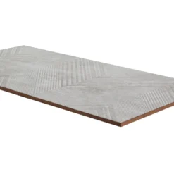 Vibes Gray 12 in. x 24 in. Subway Glossy Ceramic Wall Tile (11.625 sq. ft./Case) by Jeffrey Court -The Elite Tile Sales Store gray jeffrey court ceramic tile 97830 40 1000