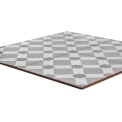 Organza Loom Gray 18 in. x 18 in. Square Matte Ceramic Wall Tile (10.76 sq. ft./Case) by Jeffrey Court -The Elite Tile Sales Store gray jeffrey court ceramic tile 97832 a0 1000