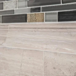 Stone Grey 4 in. x 12 in. Honed Limestone Wall Tile (10 sq. ft./Case) by Jeffrey Court -The Elite Tile Sales Store gray jeffrey court limestone tile 99629 a0 1000