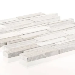 Tranquil Stone Gray 10.5 in. x 10.75 in. Interlocking Mixed Limestone Mosaic Tile (7.838 sq. ft./Case) by Jeffrey Court 9 Tranquil Stone Gray 10.5 in. x 10.75 in. Interlocking Mixed Limestone Mosaic Tile (7.838 sq. ft./Case) by Jeffrey Court -The Elite Tile Sales Store gray jeffrey court limestone tile 99778 40 1000