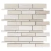 Tranquil Stone Gray 10.5 in. x 10.75 in. Interlocking Mixed Limestone Mosaic Tile (7.838 sq. ft./Case) by Jeffrey Court -The Elite Tile Sales Store gray jeffrey court limestone tile 99778 64 1000
