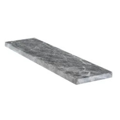 Tundra Grey 3 in. x 12 in. Polished Marble Floor and Wall Tile (5 sq. ft. /Case) by Jeffrey Court 10 Tundra Grey 3 in. x 12 in. Polished Marble Floor and Wall Tile (5 sq. ft. /Case) by Jeffrey Court -The Elite Tile Sales Store gray jeffrey court marble tile 96006 40 1000