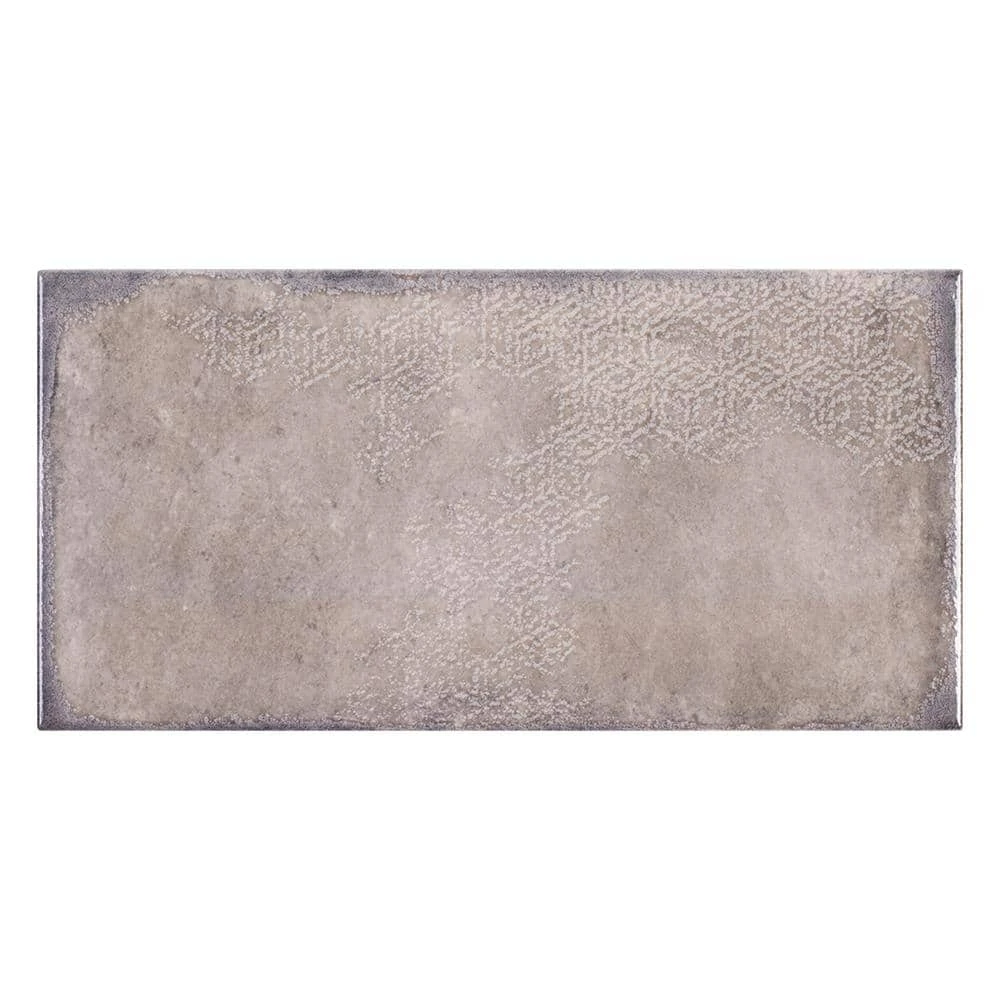 Umbra Grey 6 in. x 12 in. Glossy Porcelain Wall Tile (9.68 sq. ft./Case) by Jeffrey Court 3 Umbra Grey 6 in. x 12 in. Glossy Porcelain Wall Tile (9.68 sq. ft./Case) by Jeffrey Court