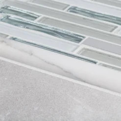 Stone Creek Gray 4 in. x 12 in. Matte Porcelain Floor and Wall Tile (13.56 sq. ft. / case) by Jeffrey Court -The Elite Tile Sales Store gray jeffrey court porcelain tile 98491 1d 1000