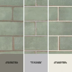 Santa Fe Green 3.93 in. x 11.96 in. Polished Ceramic Wall Tile (10.76 sq. ft./Case) by Ivy Hill Tile -The Elite Tile Sales Store green ivy hill tile ceramic tile ext3rd106067 1d 1000