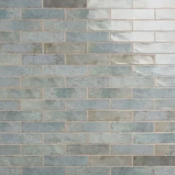 Mandalay Green 2.95 in. x 11.81 in. Polished Ceramic Wall Tile (5.38 sq. ft./Case) by Ivy Hill Tile