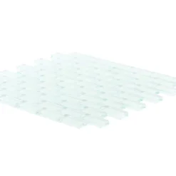 Glacier Ice Green 11.625 in. x 11.75 in. Interlocking Gloss Glass Mosaic Tile (9.48 sq. ft./Case) by Jeffrey Court -The Elite Tile Sales Store green jeffrey court glass tile 99185 40 1000