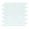 Glacier Ice Green 11.625 in. x 11.75 in. Interlocking Gloss Glass Mosaic Tile (9.48 sq. ft./Case) by Jeffrey Court -The Elite Tile Sales Store green jeffrey court glass tile 99185 64 1000