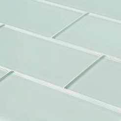 Siberian Gloss Green 11.625 in. x 11.625 in. Interlocking Gloss Glass Mosaic Tile (9.38 sq. ft./Case) by Jeffrey Court -The Elite Tile Sales Store green jeffrey court glass tile 99520 1d 1000