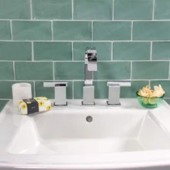 Catalina Green Lake 3 in. x 6 in. Polished Ceramic Subway Wall Tile (5.38 sq.ft./case) by Ivy Hill Tile -The Elite Tile Sales Store green lake ivy hill tile ceramic tile ext3rd101721 fa 1000