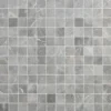 Marmo Grigio 12 in. x 12 in. Matte Marble Look Porcelain Mosaic Tile (1 Sq. Ft./Each) by Ivy Hill Tile