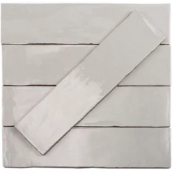 Catalina Gris 3 in. x 12 in. x 8 mm Polished Ceramic Subway Wall Tile (10.76 sq.ft./case) by Ivy Hill Tile -The Elite Tile Sales Store gris ivy hill tile ceramic tile ext3rd101704 1f 1000