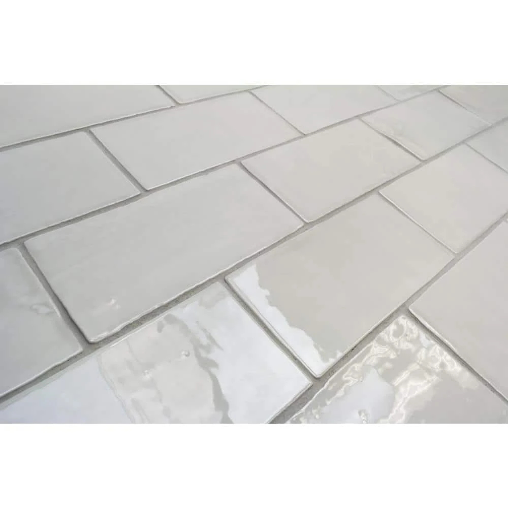 Catalina Gris 3 in. x 6 in. Polished Ceramic Subway Wall Tile (5.38 sq.ft./case) by Ivy Hill Tile 8 Catalina Gris 3 in. x 6 in. Polished Ceramic Subway Wall Tile (5.38 sq.ft./case) by Ivy Hill Tile - Image 6