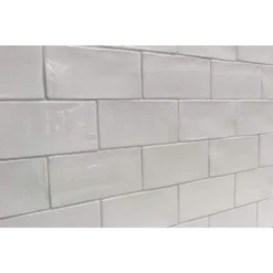 Catalina Gris 3 in. x 6 in. Polished Ceramic Subway Wall Tile (5.38 sq.ft./case) by Ivy Hill Tile 16 Catalina Gris 3 in. x 6 in. Polished Ceramic Subway Wall Tile (5.38 sq.ft./case) by Ivy Hill Tile -The Elite Tile Sales Store gris ivy hill tile ceramic tile ext3rd101718 44 1000