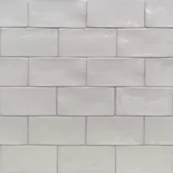 Catalina Gris 3 in. x 6 in. Polished Ceramic Subway Wall Tile (5.38 sq.ft./case) by Ivy Hill Tile