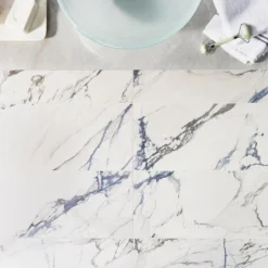 Calacatta Indigo 12 in. x 24 in. Polished Porcelain Floor and Wall Tile (6-Piece, 11.62 sq. ft./Case) by Ivy Hill Tile -The Elite Tile Sales Store indigo ivy hill tile porcelain tile ext3rd105285 76 1000