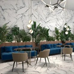 Calacatta Indigo 12 in. x 24 in. Matte Porcelain Floor and Wall Tile (6 pieces/11.62 sq. ft./Case) by Ivy Hill Tile 17 Calacatta Indigo 12 in. x 24 in. Matte Porcelain Floor and Wall Tile (6 pieces/11.62 sq. ft./Case) by Ivy Hill Tile -The Elite Tile Sales Store indigo ivy hill tile porcelain tile ext3rd105290 76 1000