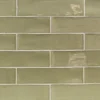 Catalina Kale 3 in. x 12 in. x 8 mm Polished Ceramic Subway Wall Tile (10.76 sq.ft./case) by Ivy Hill Tile