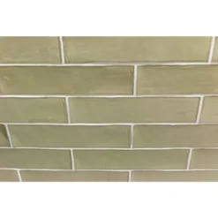 Catalina Kale 3 in. x 12 in. x 8 mm Polished Ceramic Subway Wall Tile (10.76 sq.ft./case) by Ivy Hill Tile -The Elite Tile Sales Store kale ivy hill tile ceramic tile ext3rd101709 c3 1000
