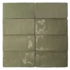Catalina Kale 3 in. x 6 in. Polished Ceramic Subway Wall Tile (5.38 sq.ft./case) by Ivy Hill Tile