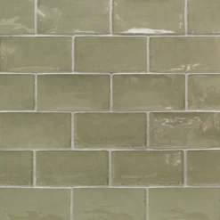 Catalina Kale 3 in. x 6 in. Polished Ceramic Subway Wall Tile (5.38 sq.ft./case) by Ivy Hill Tile -The Elite Tile Sales Store kale ivy hill tile ceramic tile ext3rd101723 c3 1000