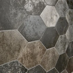 Merci Hex Magma 6.69 in. x 12.99 in. Matte Porcelain Floor and Wall Tile (8.39 sq. ft./Case) by Ivy Hill Tile -The Elite Tile Sales Store magma ivy hill tile porcelain tile ext3rd106330 fa 1000