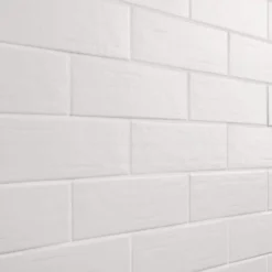 Crux Matte White 2.81 in. x 8.75 in. Matte Porcelain Subway Wall Tile (7.52 sq. ft./Case) by Ivy Hill Tile -The Elite Tile Sales Store matte white ivy hill tile porcelain tile ext3rd106996 44 1000