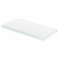 Morning Mist Blue 3 in. x 6 in. Subway Glossy Glass Wall Tile (10 sq. ft./Case) by Jeffrey Court -The Elite Tile Sales Store mist blue jeffrey court glass tile 99504 40 1000