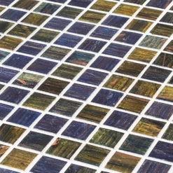 Vineyard Blue 11.875 in. x 11.875 in. Glossy Glass Mosaic Tile (19.58 sq. ft./Case) by Jeffrey Court -The Elite Tile Sales Store multi green blue jeffrey court glass tile 99136 1d 1000