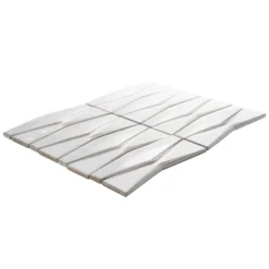 Delphi Harlequin Natural White 13 in. x 16 in. Polished Ceramic Mosaic Tile (1.41 sq. ft./Sheet) by Ivy Hill Tile -The Elite Tile Sales Store natural white ivy hill tile ceramic tile ext3rd100270 fa 1000