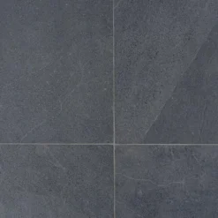 Copley Nero 24 in. x 24 in. x 10mm Matte Stone Look Porcelain Floor and Wall Tile (4-piece / 15.49 sq. ft. / box) by Ivy Hill Tile -The Elite Tile Sales Store nero ivy hill tile porcelain tile ext3rd101304 c3 1000
