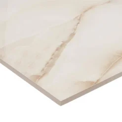 Selene Onyx Pearl 24 in. x 24 in. Polished Porcelain Floor and Wall Tile (15.49 sq. ft. / Case) by Ivy Hill Tile -The Elite Tile Sales Store onyx pearl ivy hill tile porcelain tile ext3rd101602 4f 1000