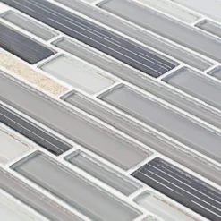 Platinum Pearl Pencil 10.625 in. x 12 in. Interlocking Quartz and Glass Mosaic Tile (8.85 sq. ft./Case) by Jeffrey Court 11 Platinum Pearl Pencil 10.625 in. x 12 in. Interlocking Quartz and Glass Mosaic Tile (8.85 sq. ft./Case) by Jeffrey Court -The Elite Tile Sales Store pearl jeffrey court mosaic tile 99602 1d 1000