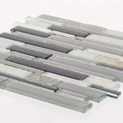 Platinum Pearl Pencil 10.625 in. x 12 in. Interlocking Quartz and Glass Mosaic Tile (8.85 sq. ft./Case) by Jeffrey Court 9 Platinum Pearl Pencil 10.625 in. x 12 in. Interlocking Quartz and Glass Mosaic Tile (8.85 sq. ft./Case) by Jeffrey Court -The Elite Tile Sales Store pearl jeffrey court mosaic tile 99602 40 1000