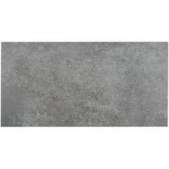Revive 12mil Metalcrete 12.4 in. W x 24.4 in. L Pewter Waterproof Glue Down Vinyl Tile Flooring (42.04 Sq. Ft. / Case) by Ivy Hill Tile -The Elite Tile Sales Store pewter ivy hill tile vinyl tile ext3rd106437 1f 1000