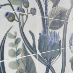 Angela Harris Native Protea 7.87 in. x 7.87 in. Matte Porcelain Floor and Wall Mural Tile (15.49 sq. ft./Case) by Ivy Hill Tile -The Elite Tile Sales Store protea ivy hill tile porcelain tile ext3rd107937 1f 1000