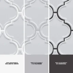 Vintage Lantern White 6-1/4 in. x 7-1/4 in. Ceramic Wall Tile (4.8 sq. ft./Box) by Ivy Hill Tile 15 Vintage Lantern White 6-1/4 in. x 7-1/4 in. Ceramic Wall Tile (4.8 sq. ft./Box) by Ivy Hill Tile -The Elite Tile Sales Store pure white ivy hill tile ceramic tile ext3rd104642 1d 1000