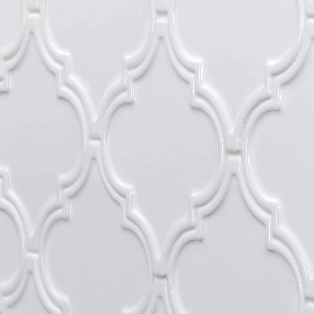 Vintage Lantern White 6-1/4 in. x 7-1/4 in. Ceramic Wall Tile (4.8 sq. ft./Box) by Ivy Hill Tile 11 Vintage Lantern White 6-1/4 in. x 7-1/4 in. Ceramic Wall Tile (4.8 sq. ft./Box) by Ivy Hill Tile - Image 9