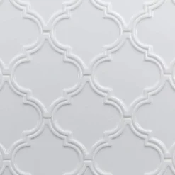 Vintage Lantern White 6-1/4 in. x 7-1/4 in. Ceramic Wall Tile (4.8 sq. ft./Box) by Ivy Hill Tile