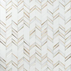 Mogo Roma 10.98 in. x 13.62 in. Polished Glass Mosaic Tile (1.03 sq. ft./Each) by Ivy Hill Tile