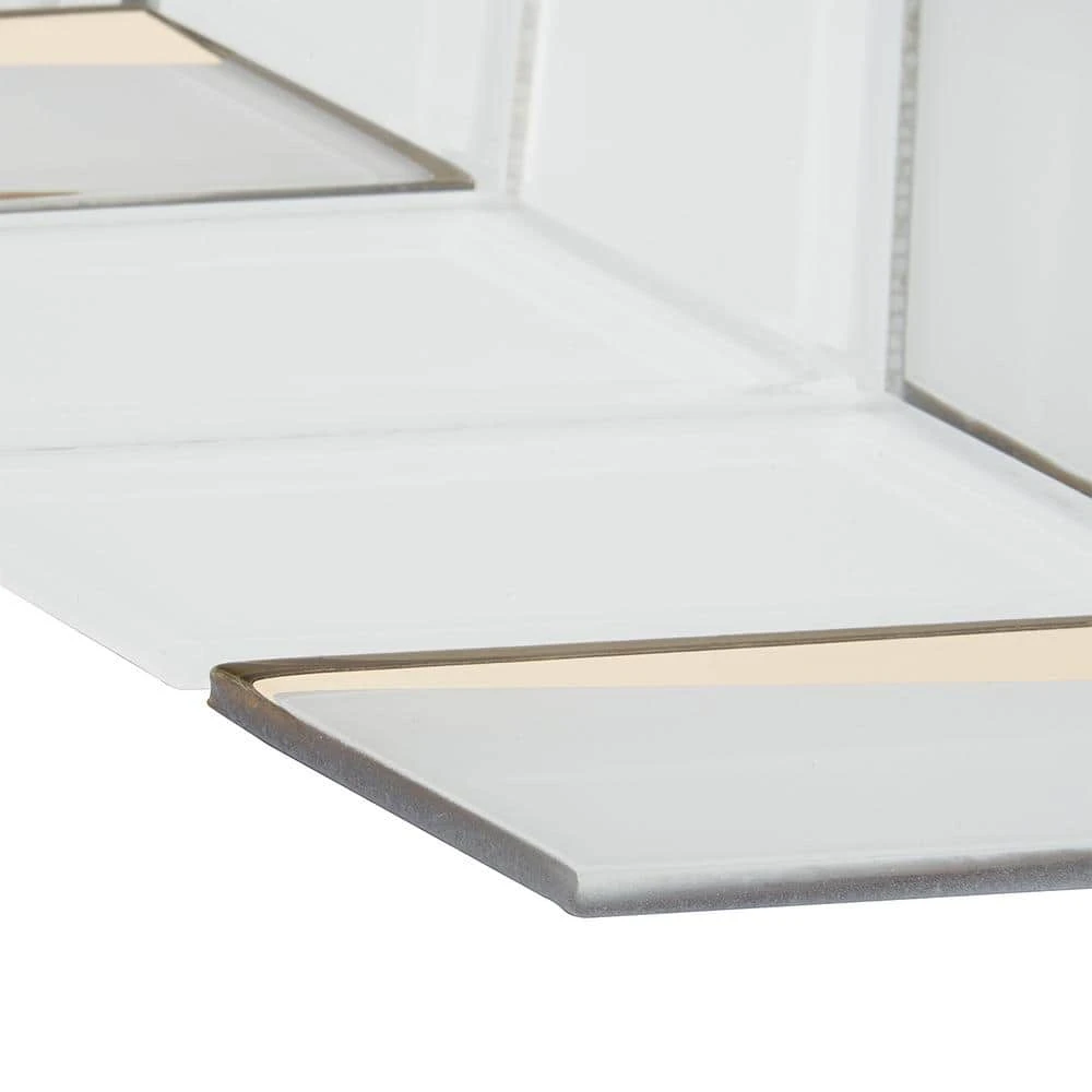 Mogo Roma 10.98 in. x 13.62 in. Polished Glass Mosaic Tile (1.03 sq. ft./Each) by Ivy Hill Tile 9 Mogo Roma 10.98 in. x 13.62 in. Polished Glass Mosaic Tile (1.03 sq. ft./Each) by Ivy Hill Tile - Image 7