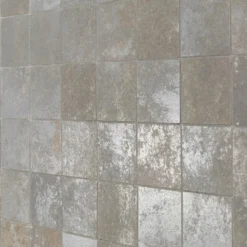 Voyager 2 in. x 2 in. Gray Metal Look Porcelain Mosaic Floor and Wall Tile by Ivy Hill Tile -The Elite Tile Sales Store silver ivy hill tile porcelain tile ext3rd104513 fa 1000